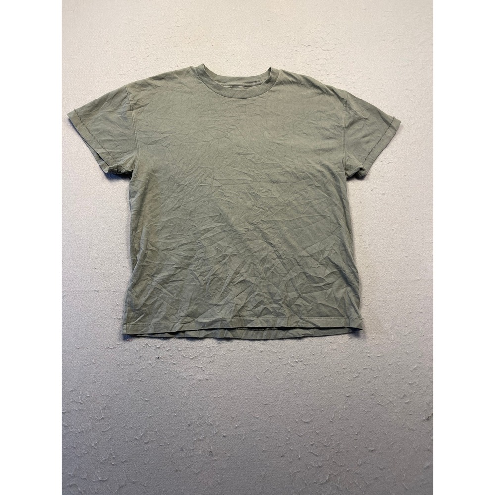 Abercrombie & Fitch T-Shirt Cotton Blend Olive Green XL Mens